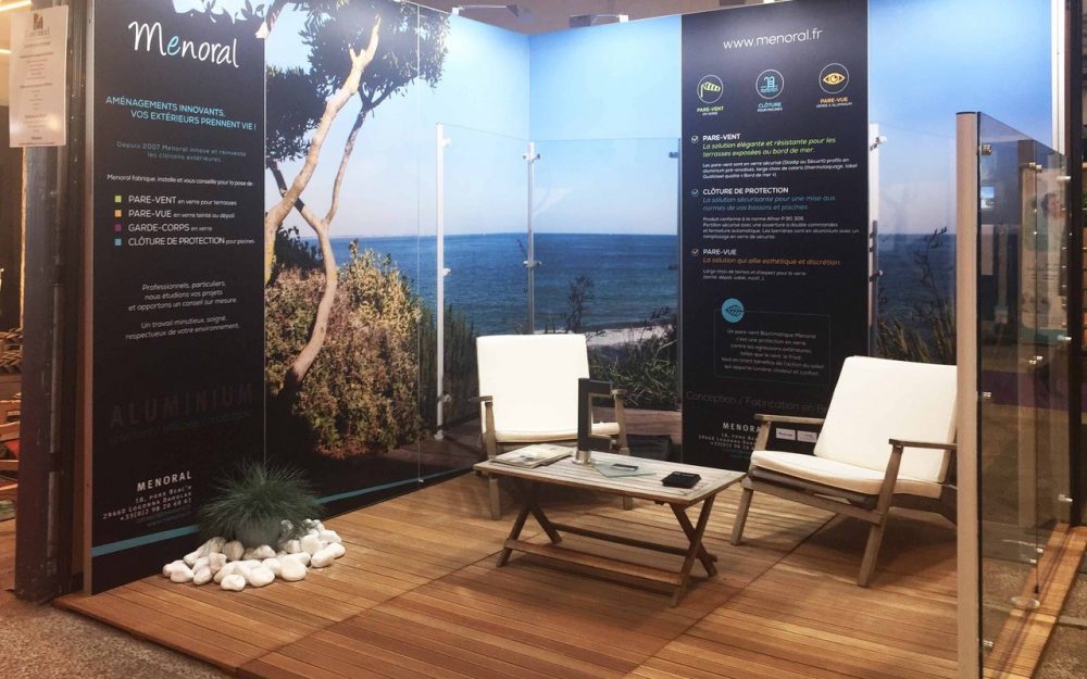 Stand tension tissu MENORAL