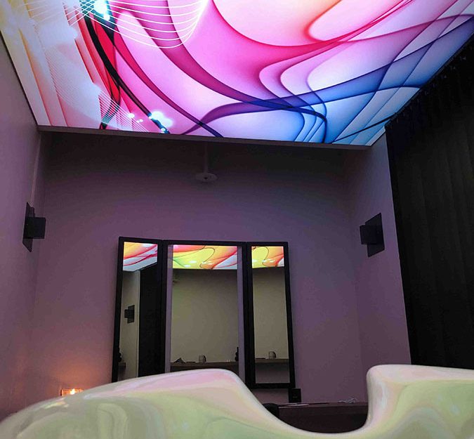 Cadre lumineux pour le retail