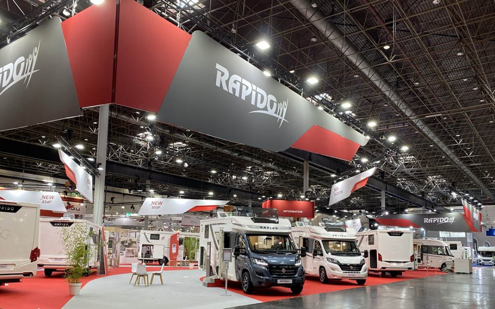 Enseigne Suspendue Stand Rapido