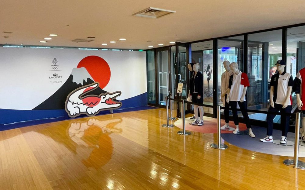 Aménagement de log pour Lacoste