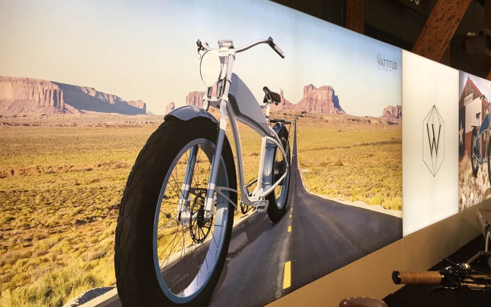 Habillage mural - Bike show