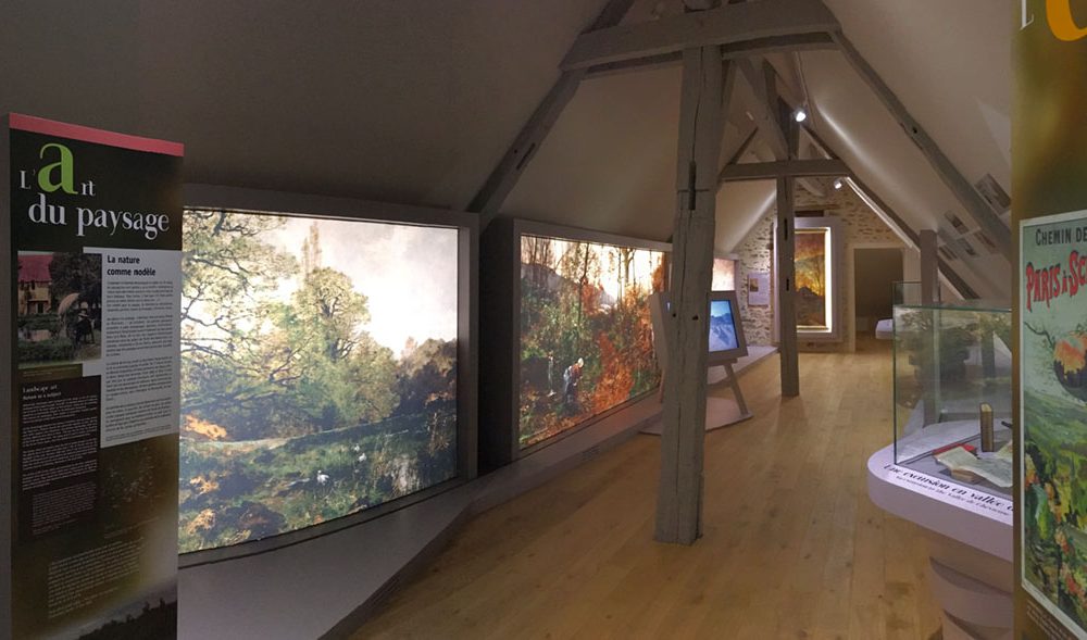 museographie cadre lumineux