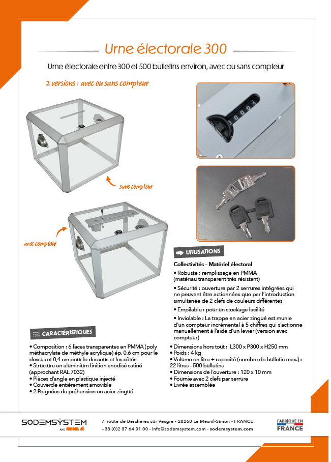 Découvrez notre gamme d'urnes